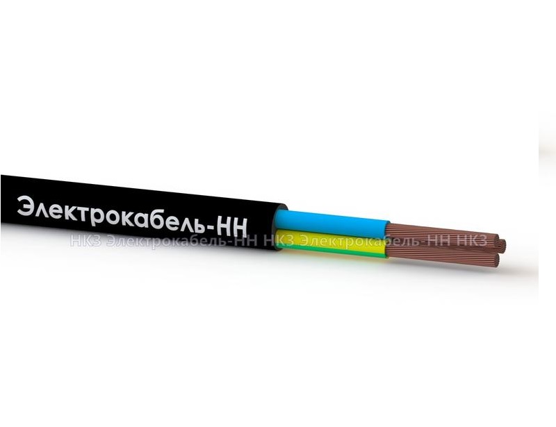 

Провод ПВС 3х2.5 Ч 380В (м) ЭЛЕКТРОКАБЕЛЬ НН 00-00004874, Черный