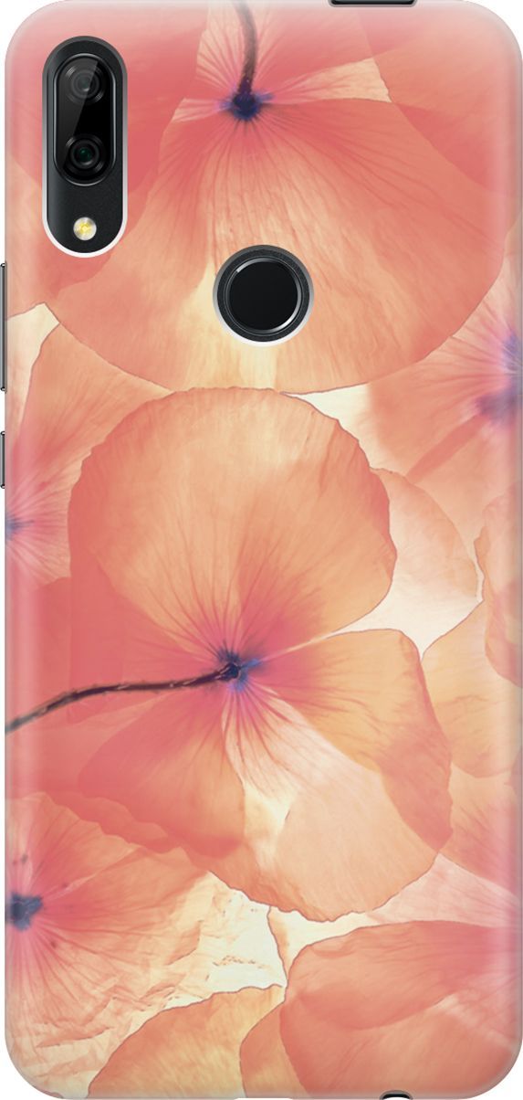 

Чехол на Honor 9X/9X Premium/Huawei P Smart Z/Y9 Prime (2019) "Солнечные цветы", Бежевый;оранжевый, 4477