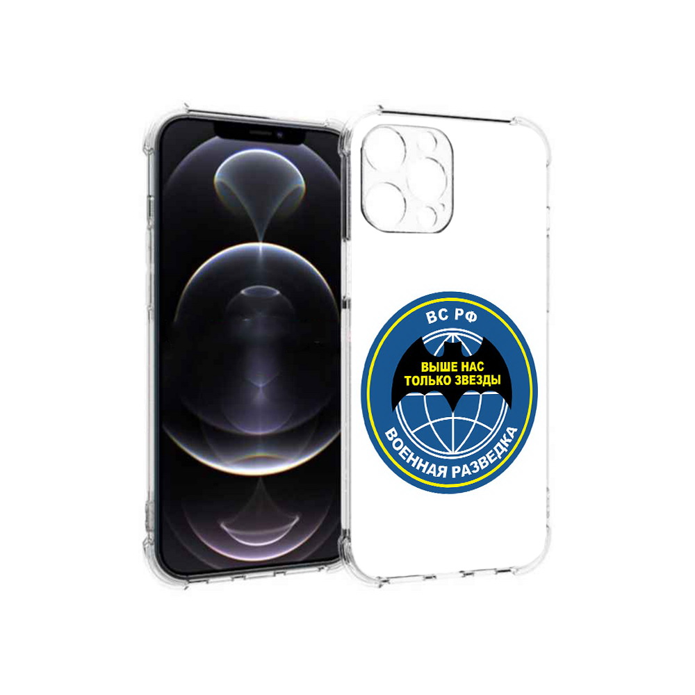 

Чехол MyPads Tocco для Apple iPhone 12 Pro Max разведка (PT157374.616.568), Прозрачный, Tocco