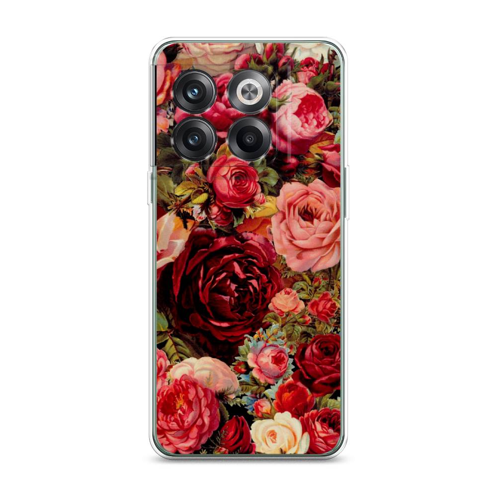 

Чехол Awog на OnePlus Ace Pro / ВанПлас Ace Pro "Розы винтажные", 153350-8