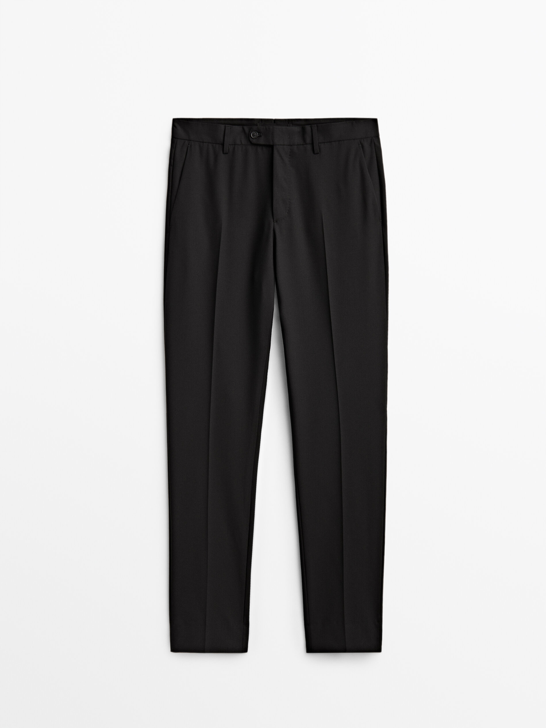 

Брюки мужские Massimo Dutti 00091167800 черные 44, 00091167800