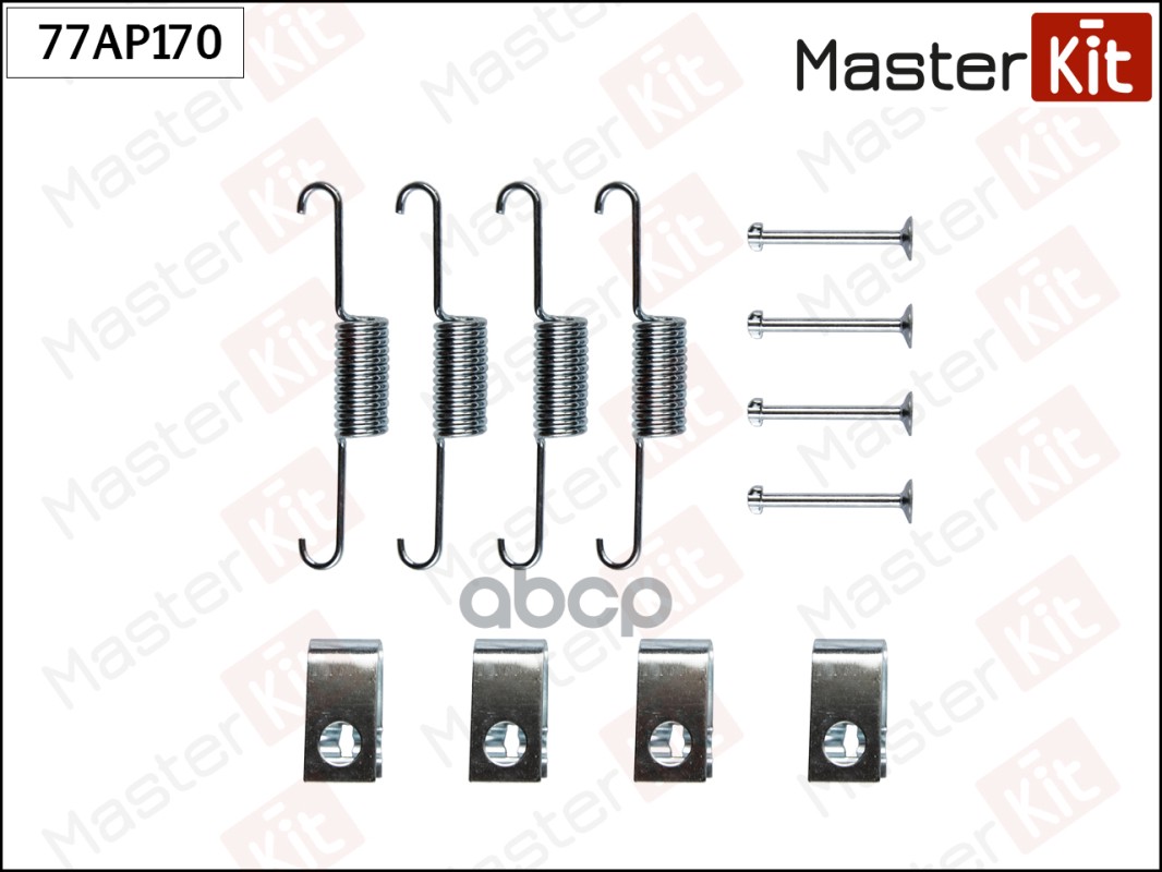 

Комплект Установочный Барабанных Колодок MasterKit арт. 77AP170