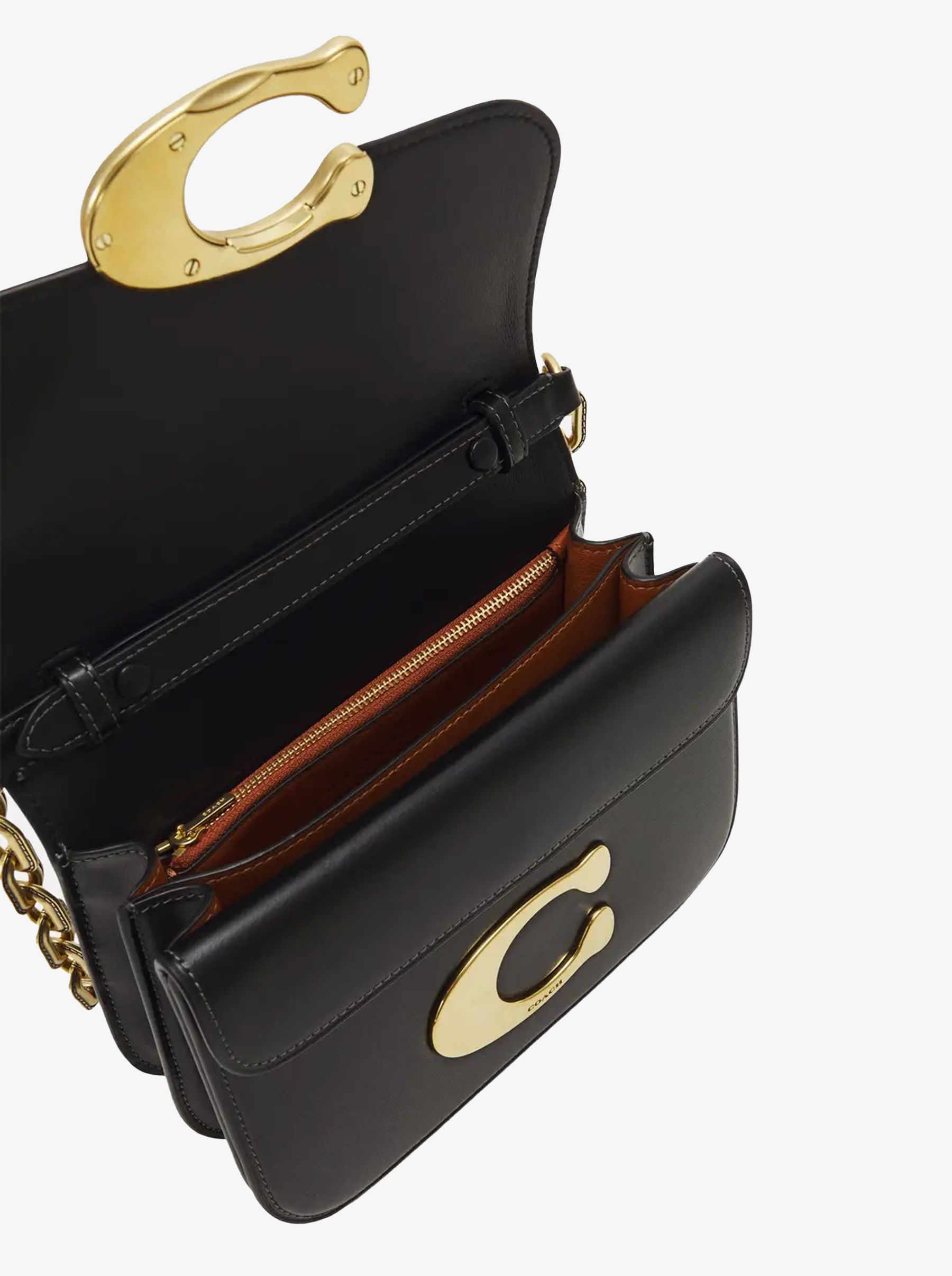

Сумка женская Coach Idol_CH0322 черная, Черный, Idol_CH0322