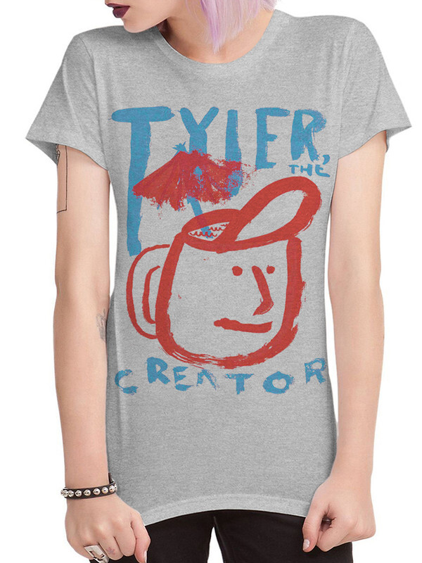 

Футболка женская DreamShirts Studio Tyler The Creator 486-tyler-1 серая XS, Серый, Tyler The Creator 486-tyler-1