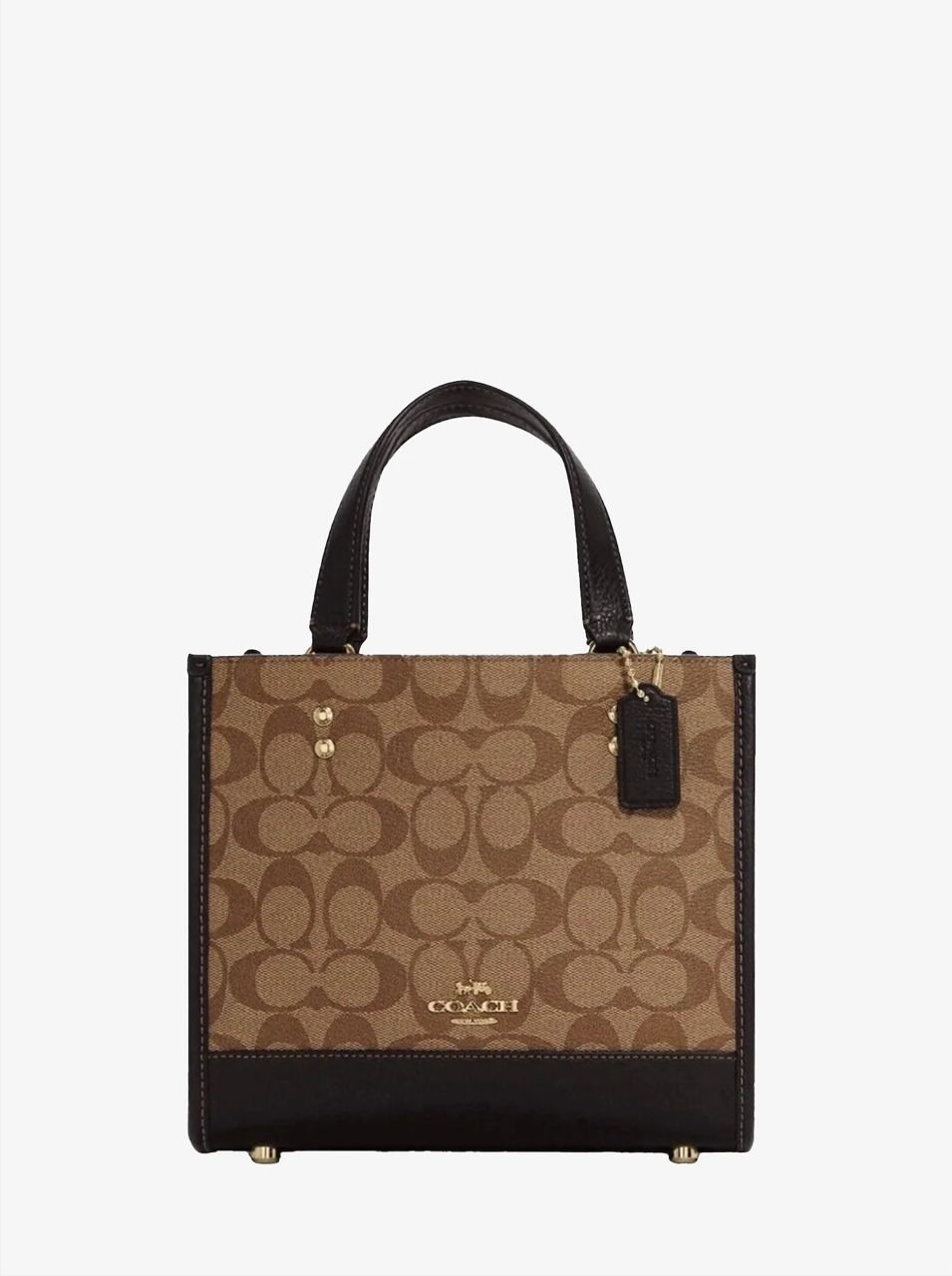 

Сумка женская Coach Dempsey_CH0297 коричневая, Белый;розовый, Dempsey_CH0297