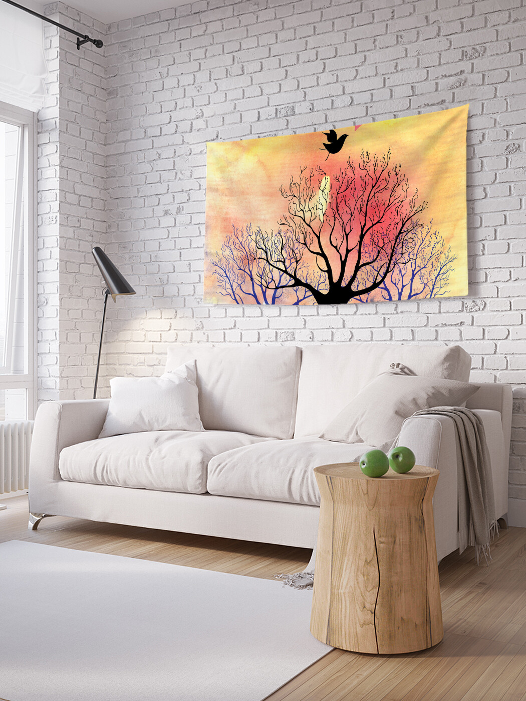 

Горизонтальное фотопанно JoyArty Полет любви, из ткани, 100х150 см