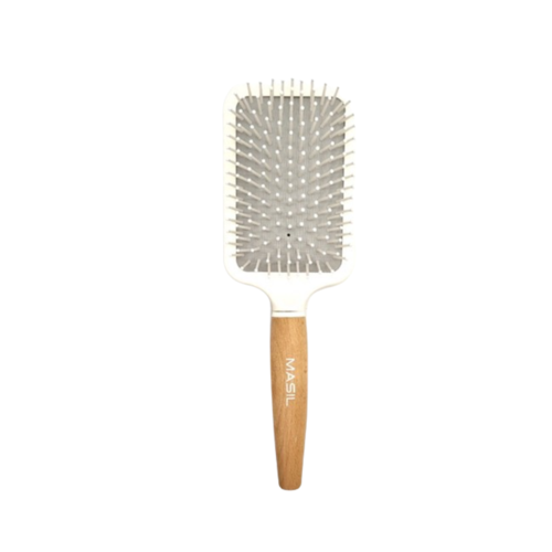 Расческа деревянная для головы Masil Wooden paddle brush 186 г masil филлер для восстановления волос