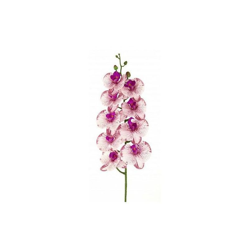 Искусственный цветок орхидея мели Greener 90 см в ассортименте