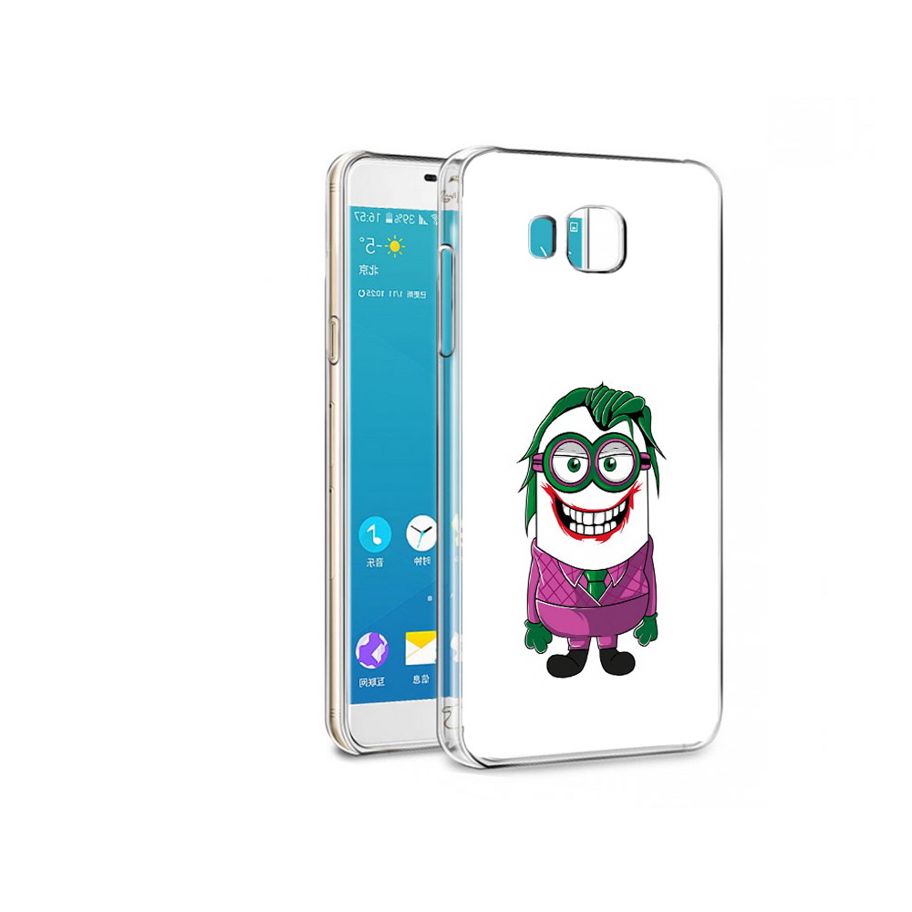 

Чехол MyPads Tocco для Samsung Galaxy C7 Pro джокер миньон (PT74619.550.322), Прозрачный, Tocco