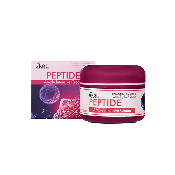 фото Ekel ample intensive cream peptide крем для лица с пептидами