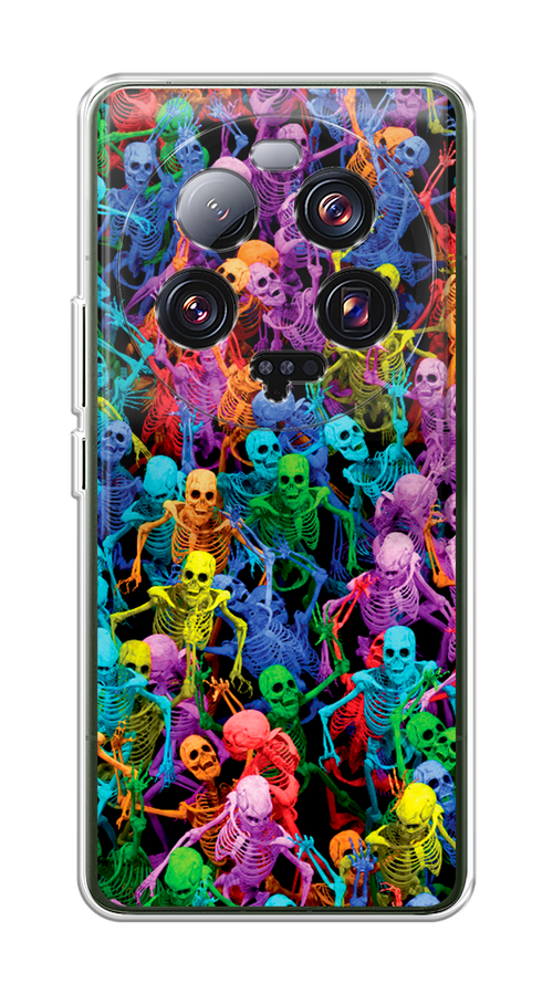 

Чехол на Xiaomi 13 ultra "Вечеринка скелетов", Фиолетовый;желтый;оранжевый, 318650-6