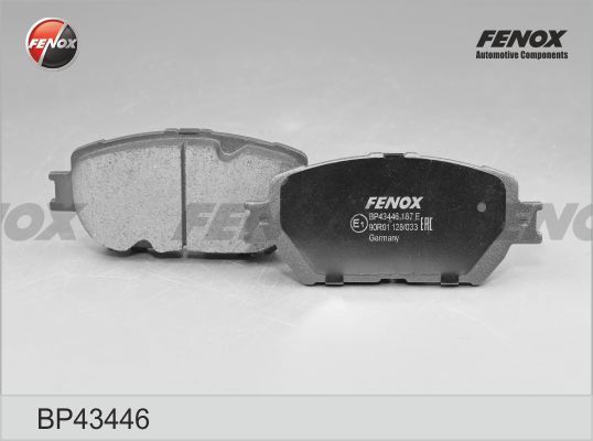 

Тормозные колодки FENOX передние bp43446