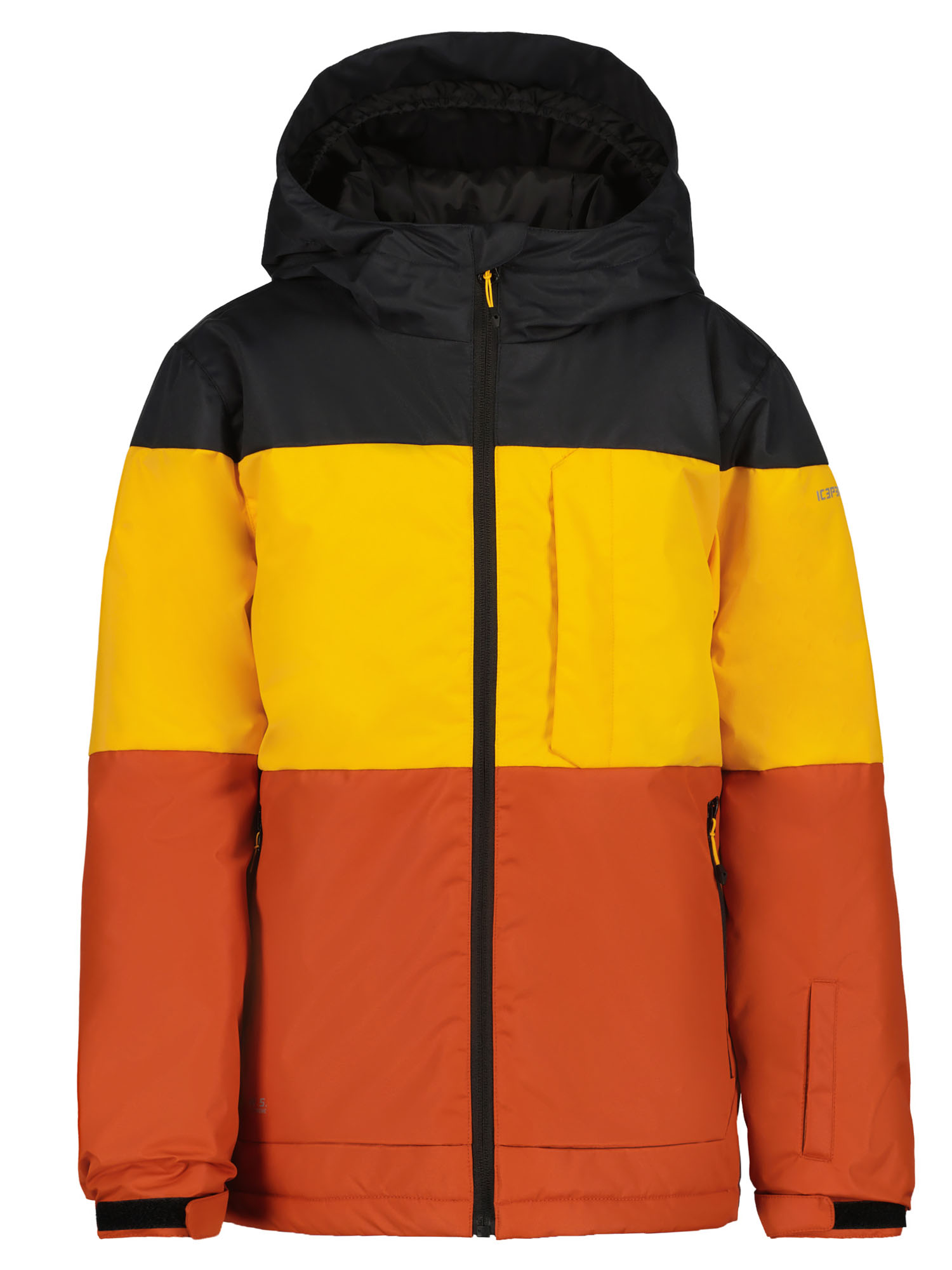 Куртка IcePeak 50045_665, желтый - коричневый - черный, 128