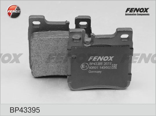 

Тормозные колодки FENOX задние правые/левые дисковые bp43395