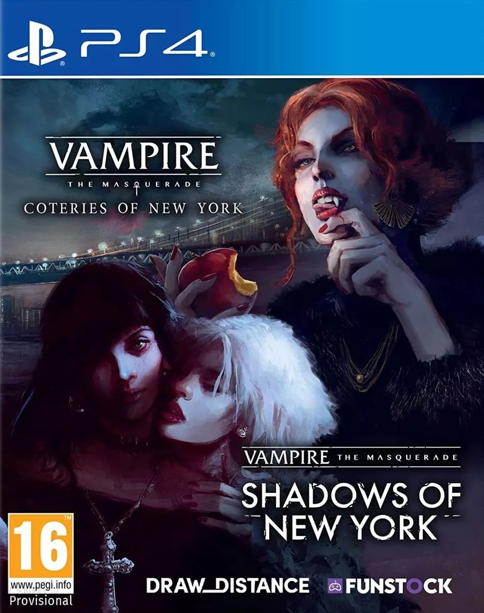 Игра Vampire The Masquerade - Coteries of New York + Shadows of New York для PS4