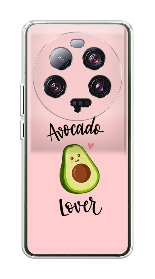 

Чехол на Xiaomi 13 ultra "Avocado lover", Розовый;зеленый, 318650-6