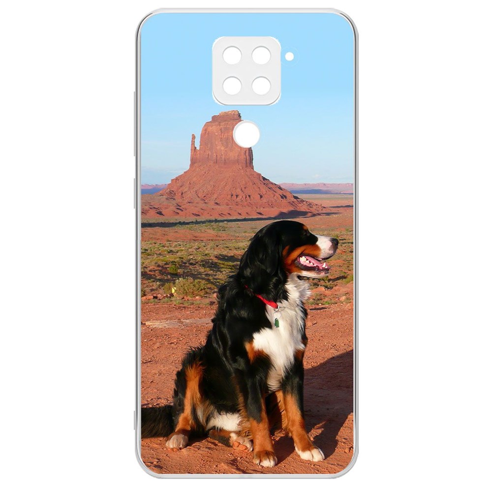 Чехол-накладка Бернская овчарка для Xiaomi Redmi Note 9