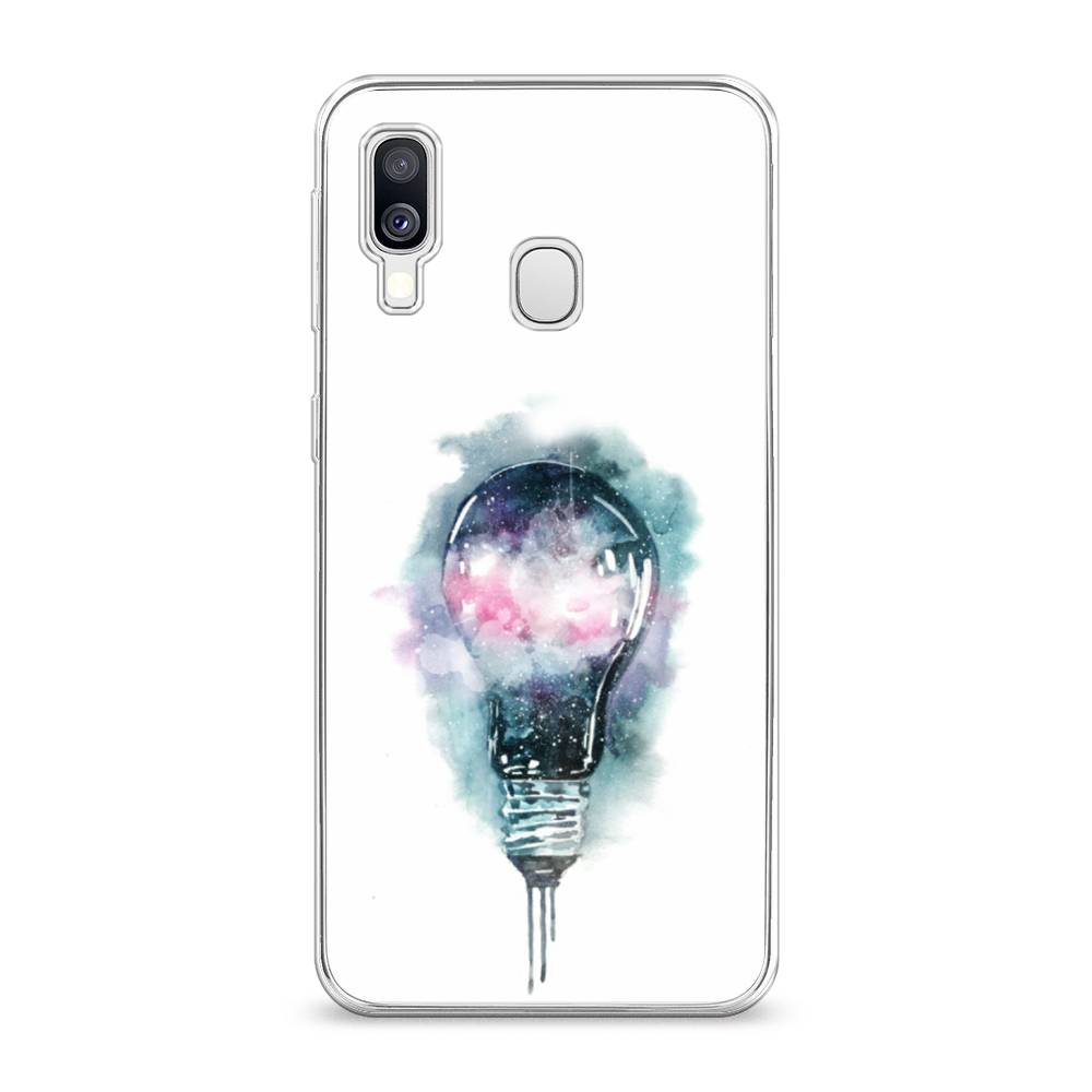 

Чехол на Samsung Galaxy A40 "Волшебная лампа", Белый;серый, 28050-4