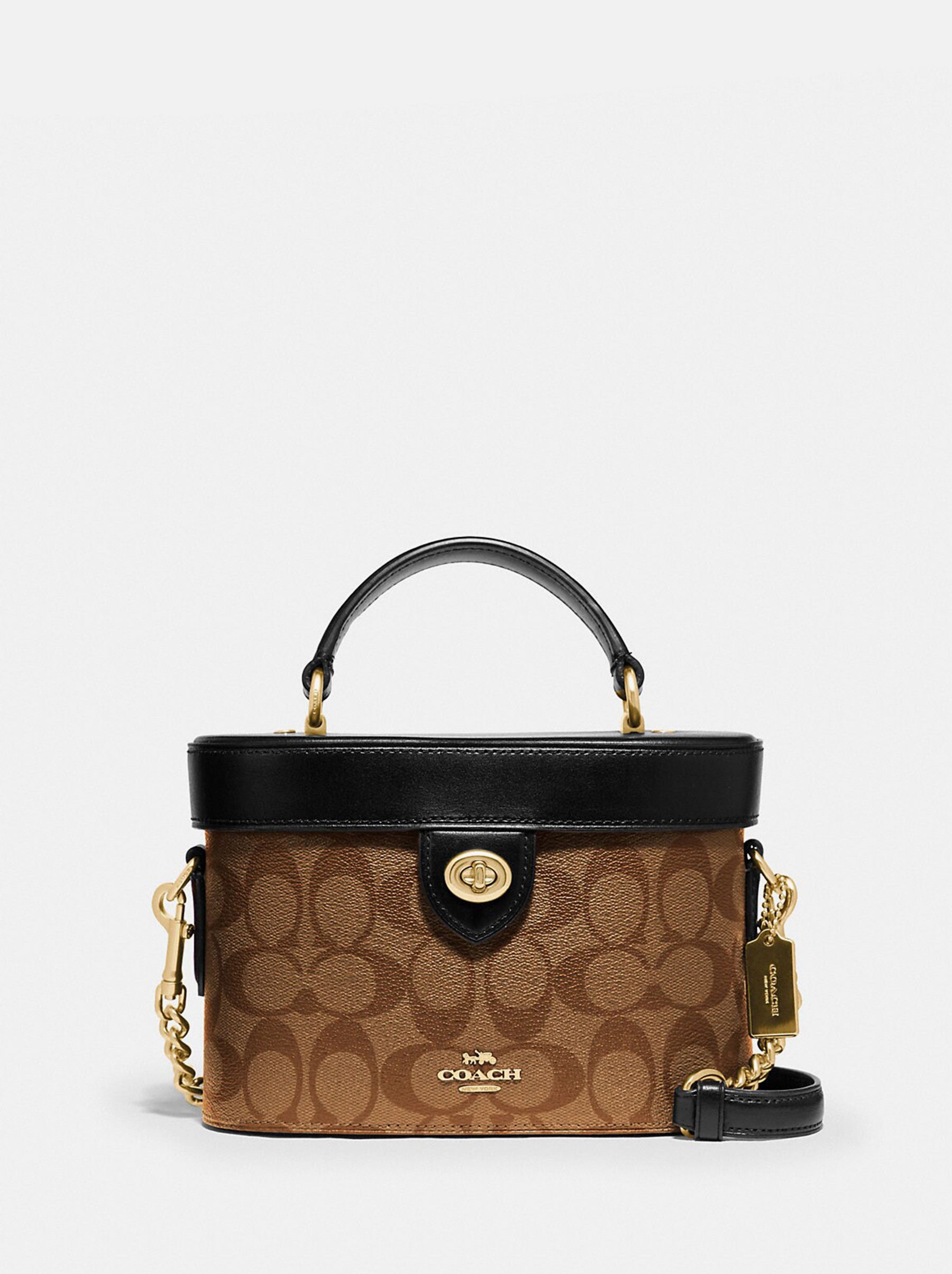 

Сумка женская Coach Kay_CH0285 коричневая, Синий, Kay_CH0285