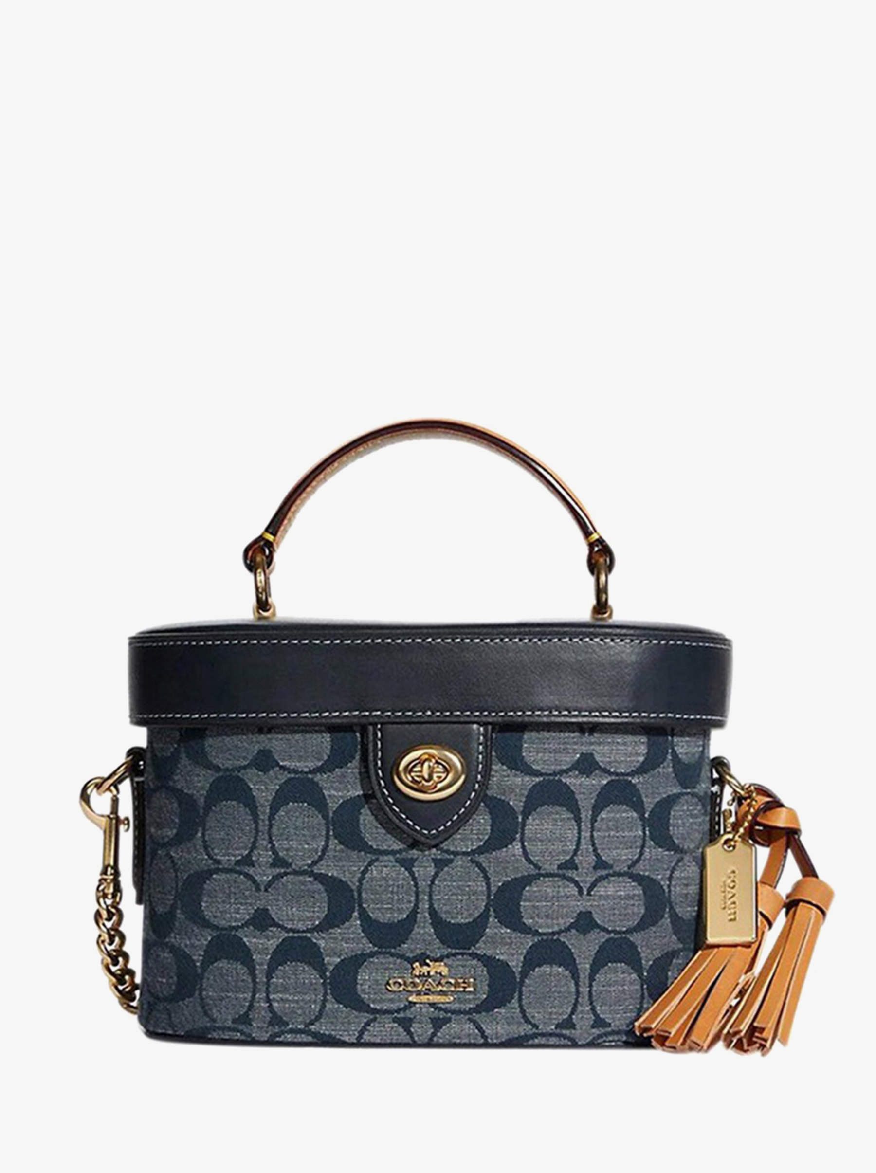 Сумка женская Coach Kay_CH0285 коричневая 21500₽