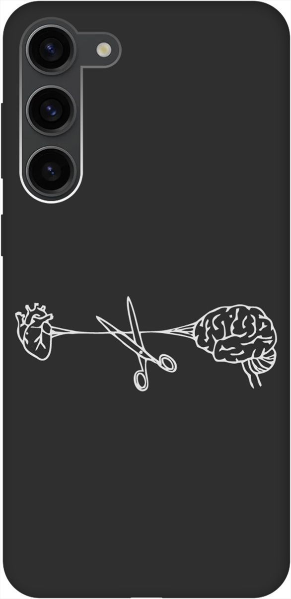 

Чехол на Samsung Galaxy S23+ с 3D принтом "Cut It W" черный, Черный;белый, 158391
