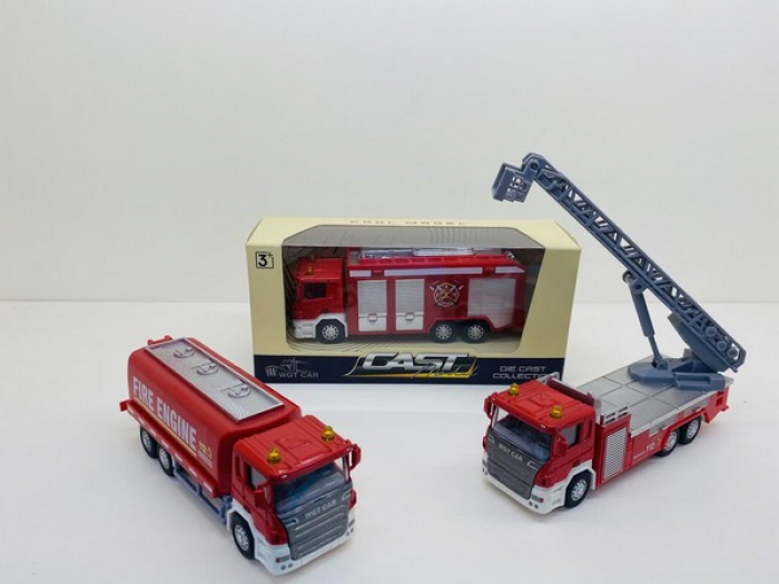 Машинка Nomark металлическая Пожарная спецтехника в ассортименте Y22584005
