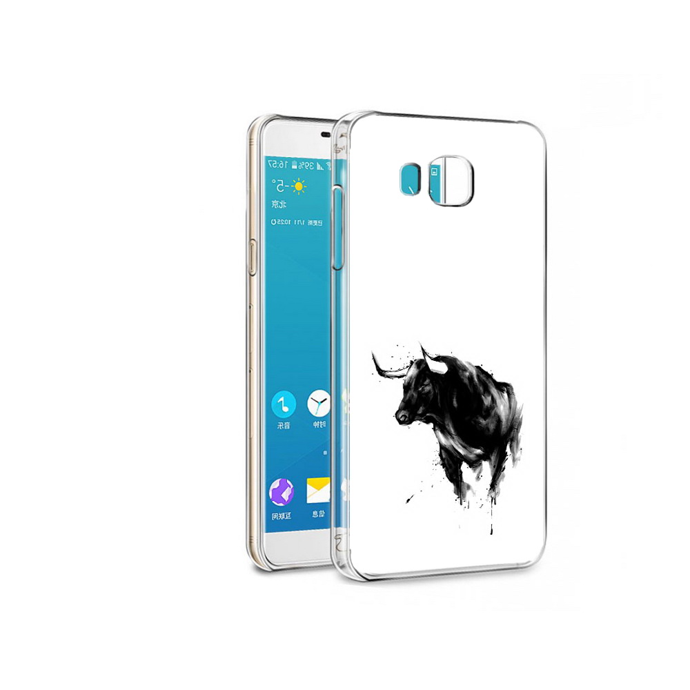 

Чехол MyPads Tocco для Samsung Galaxy C7 Pro бык (PT74619.550.254), Прозрачный, Tocco