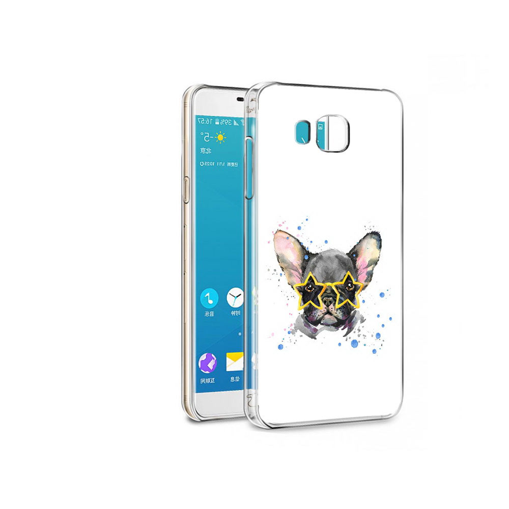 

Чехол MyPads Tocco для Samsung Galaxy C7 Pro буля в очках (PT74619.550.252), Прозрачный, Tocco