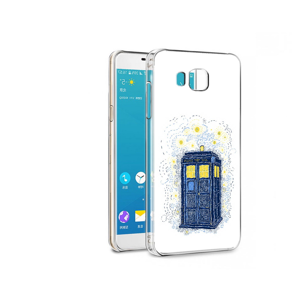 

Чехол MyPads Tocco для Samsung Galaxy C7 Pro будка рисунок (PT74619.550.249), Прозрачный, Tocco