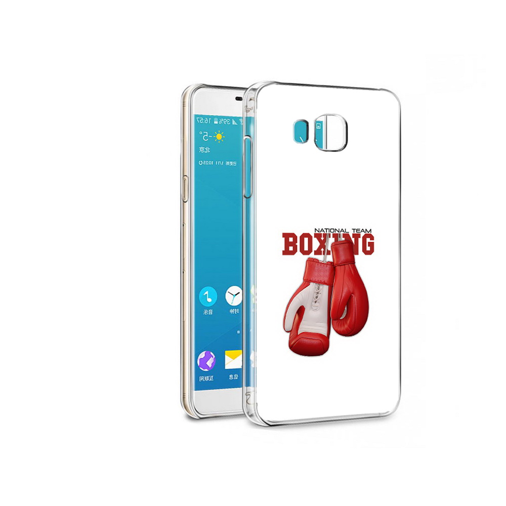 фото Чехол mypads tocco для samsung galaxy c7 pro боксерские перчатки (pt74619.550.244)