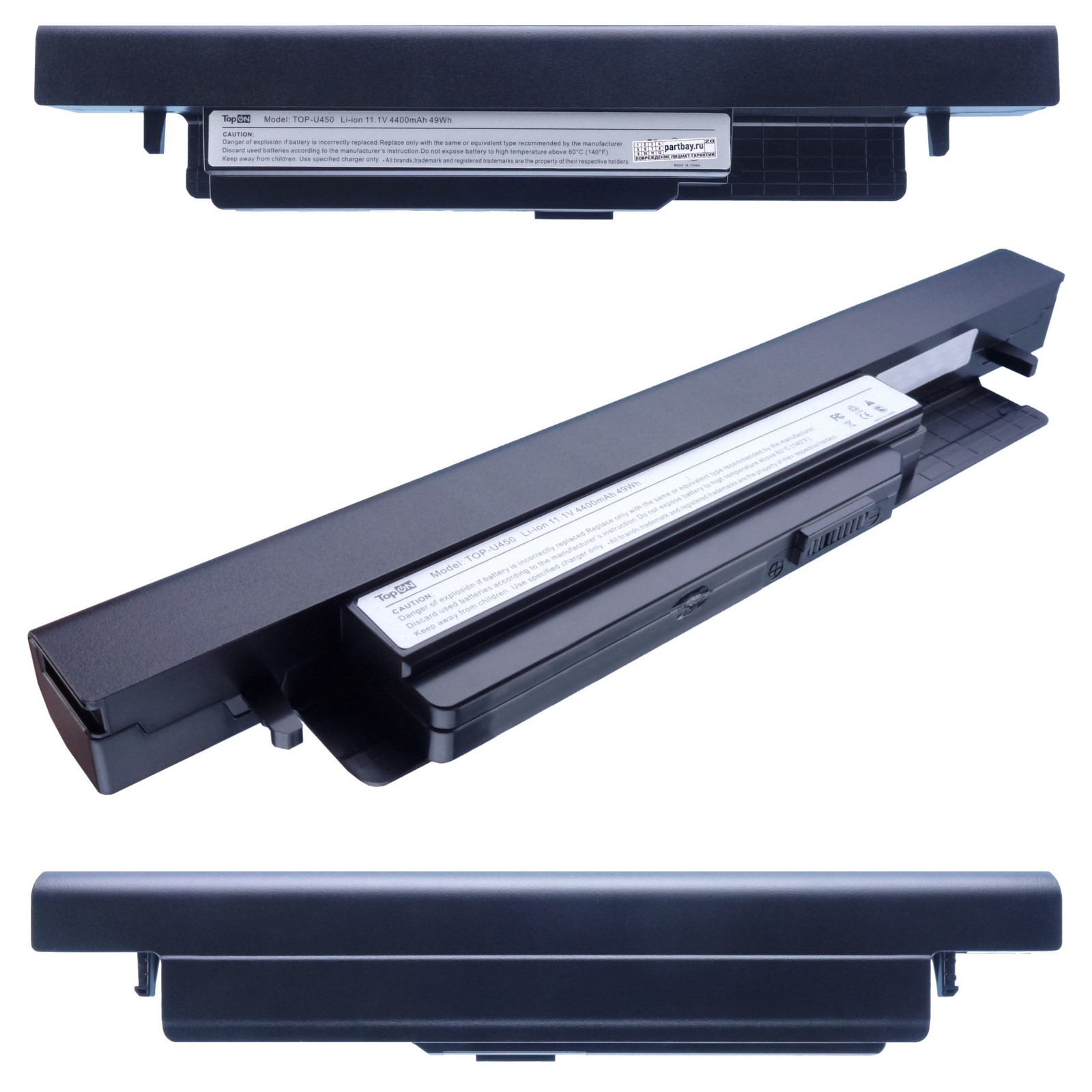 

L09S4B21 Аккумулятор для Lenovo 11.1V 4400mAh 49Wh TopON