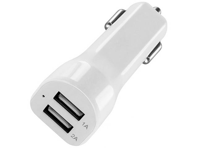 фото Зарядное устройство krutoff cch-01 2xusb 2.1a white 3568