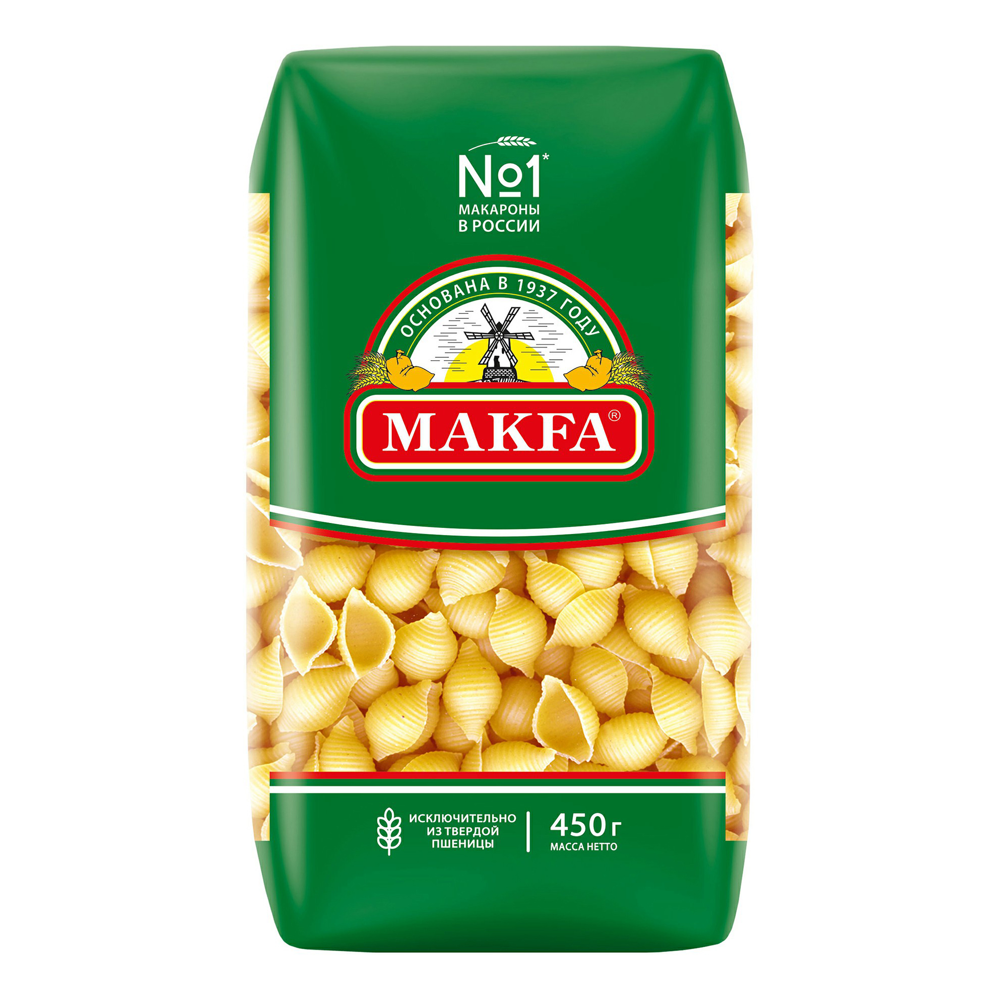 

Макаронные изделия Makfa Ракушки 450 г