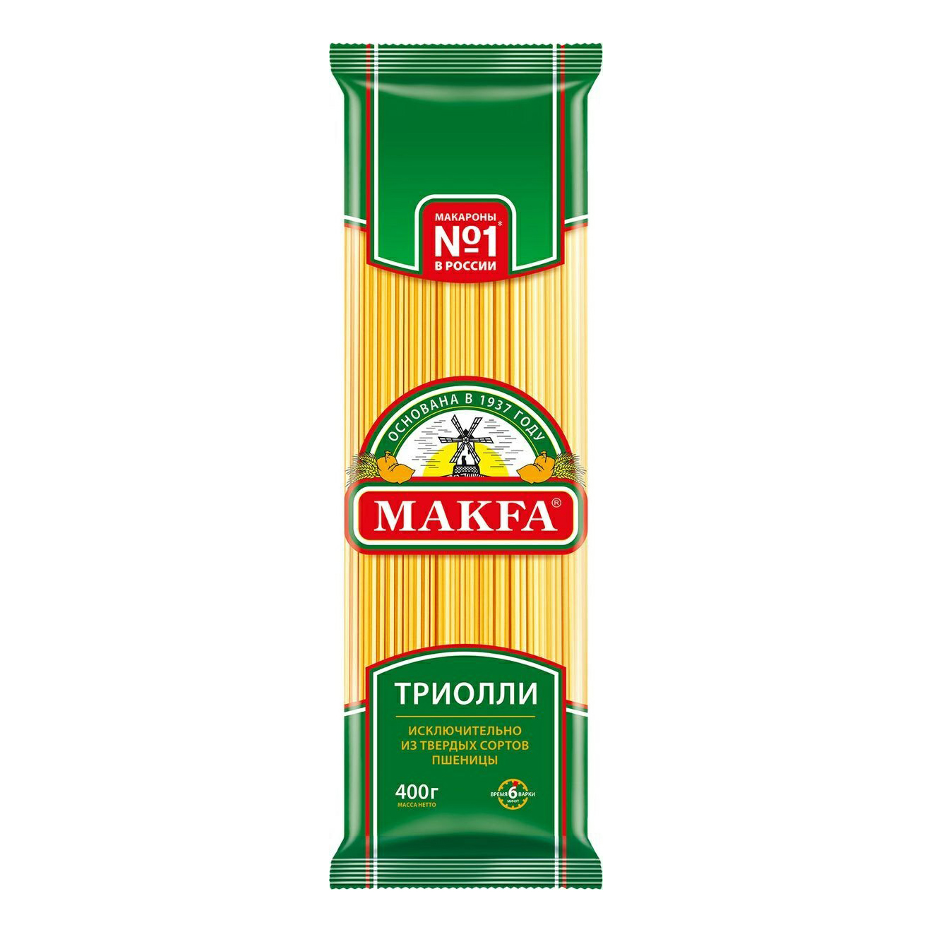 

Макаронные изделия Makfa Триолли 400 г