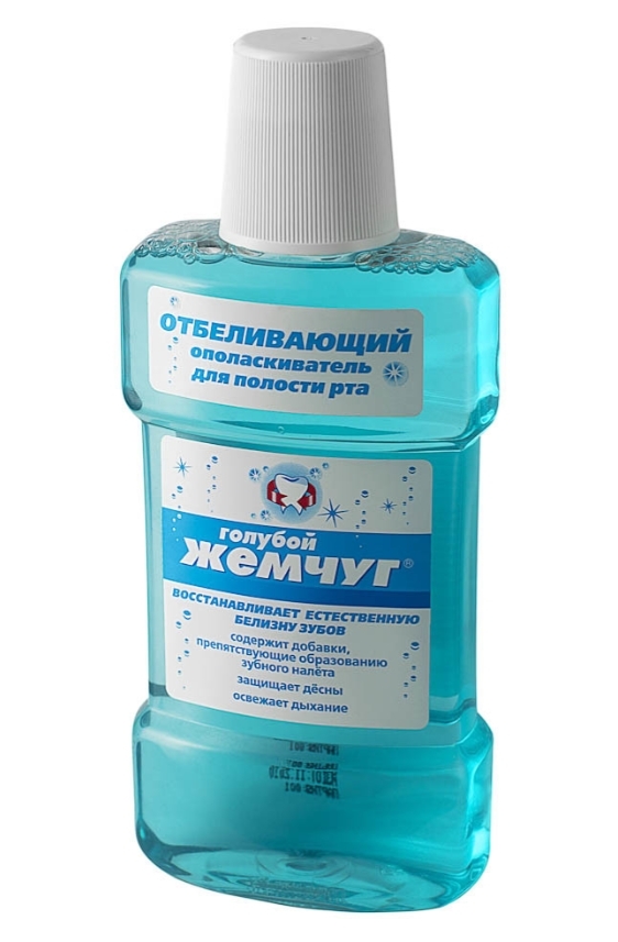 

Ополаскиватель для рта MODUM Голубой Жемчуг Отбеливающий 350мл