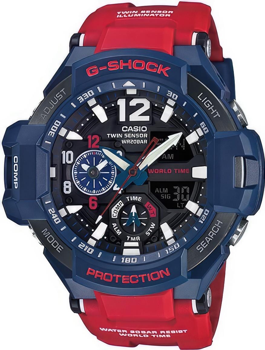 

Наручные часы мужские Casio GA-1100-2A, GA-1100-2A