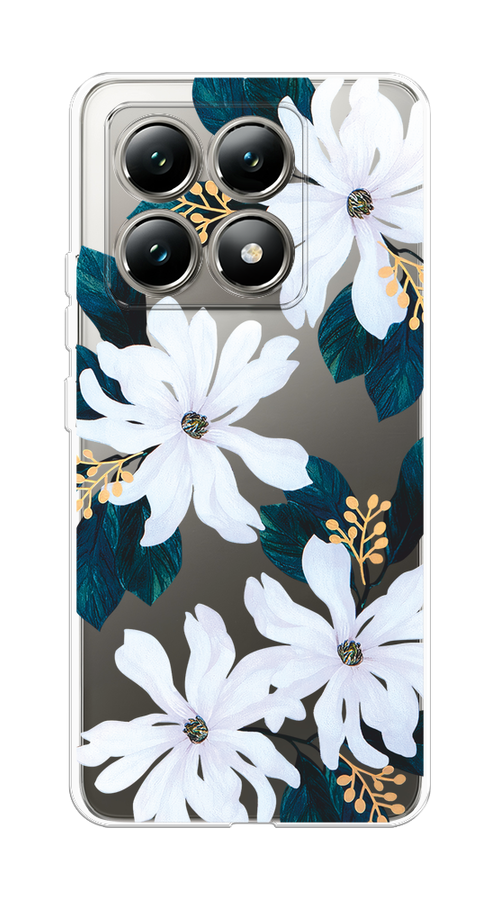 

Чехол на Xiaomi 14T "Delilah Flower", Зеленый;белый, 322850-1