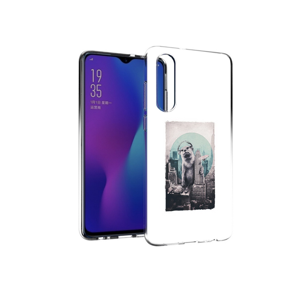 

Чехол MyPads Tocco для Huawei P30 выдра в городе, Прозрачный, Tocco
