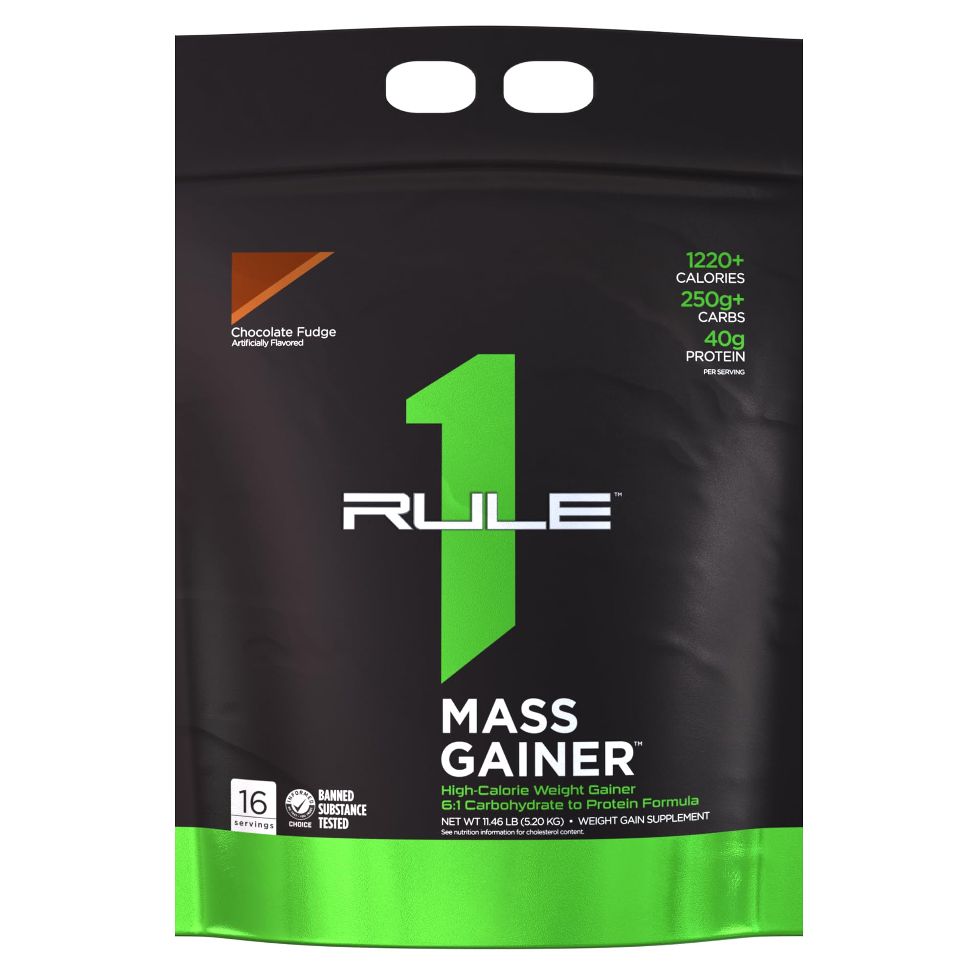 Гейнер RULE ONE Mass Gainer, Chocolate Fudge, 5,2кг