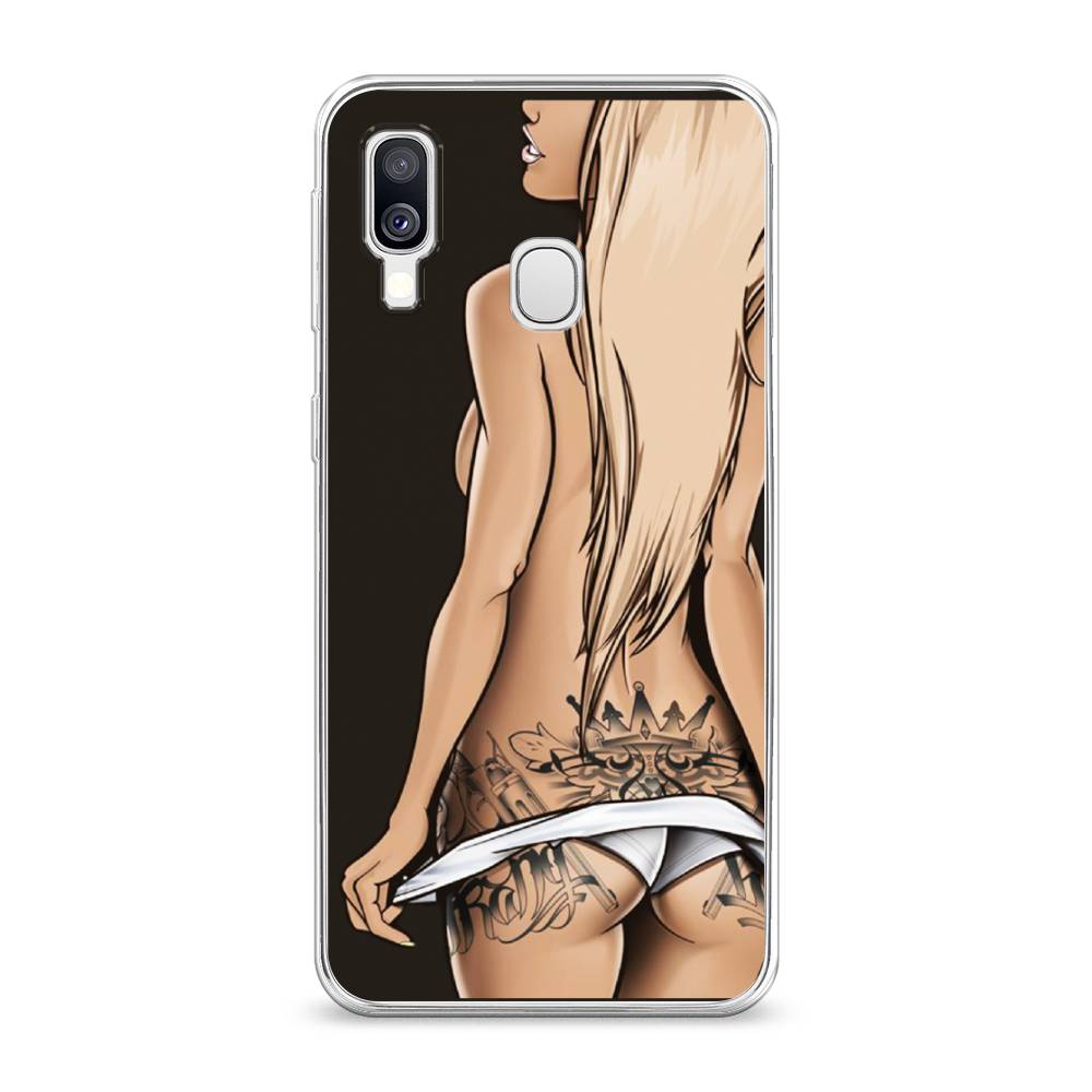 

Чехол на Samsung Galaxy A40 "Обнаженная девушка", 28050-6