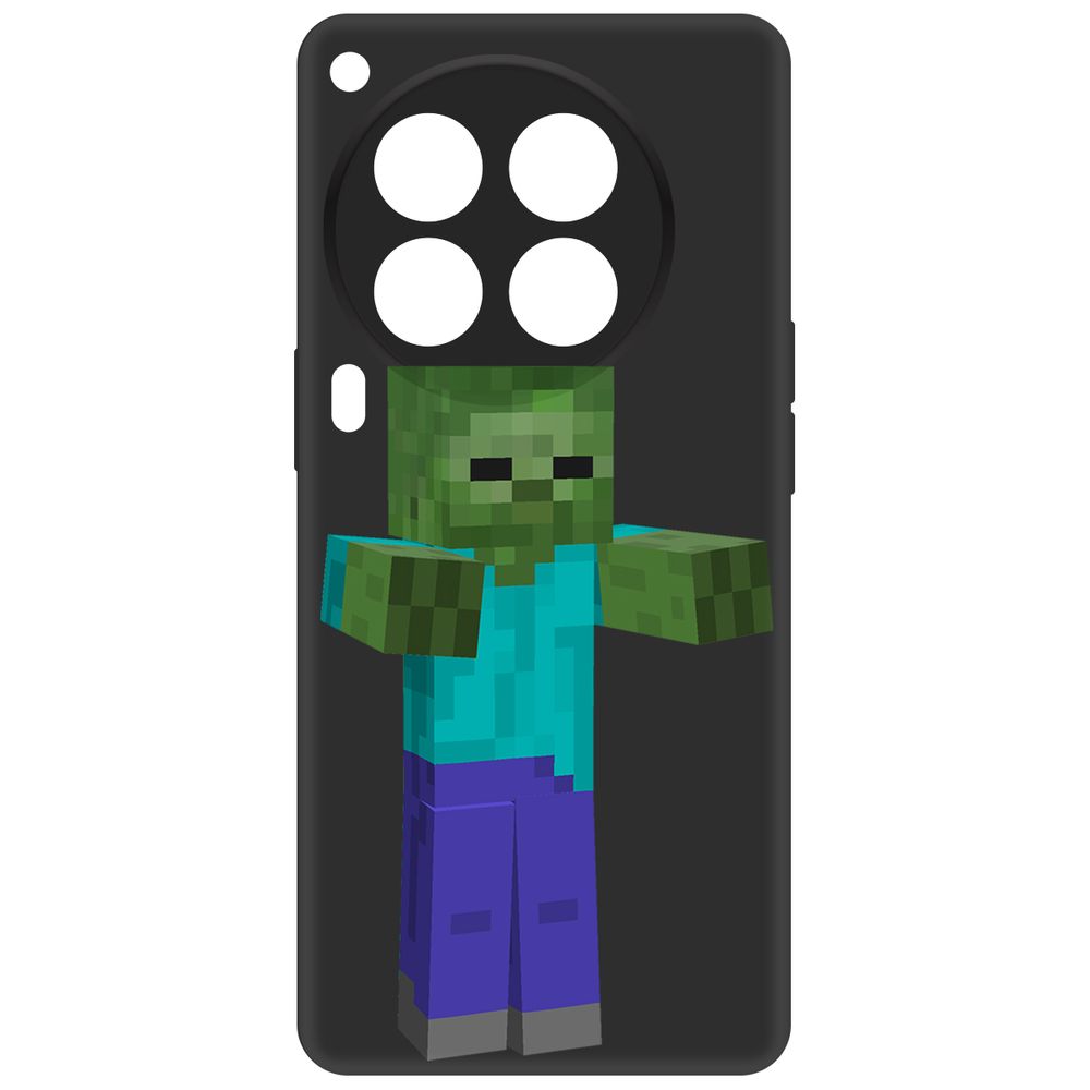 

Чехол-накладка Krutoff Soft Case Minecraft-Гигант для TECNO Camon 30 Premier 5G черный