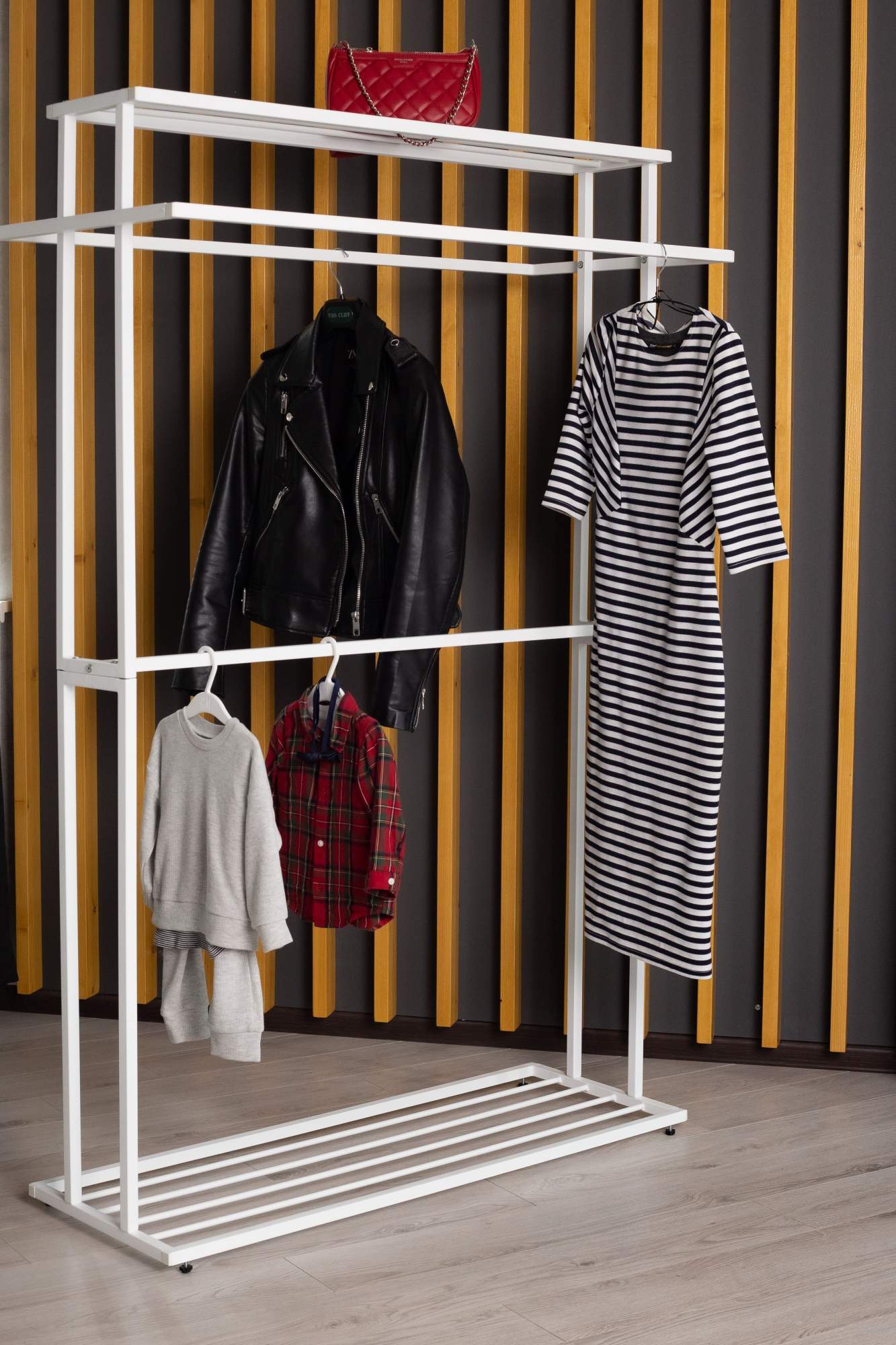 

Напольная вешалка Playwoods clothes hanger wt белый, clothes hanger