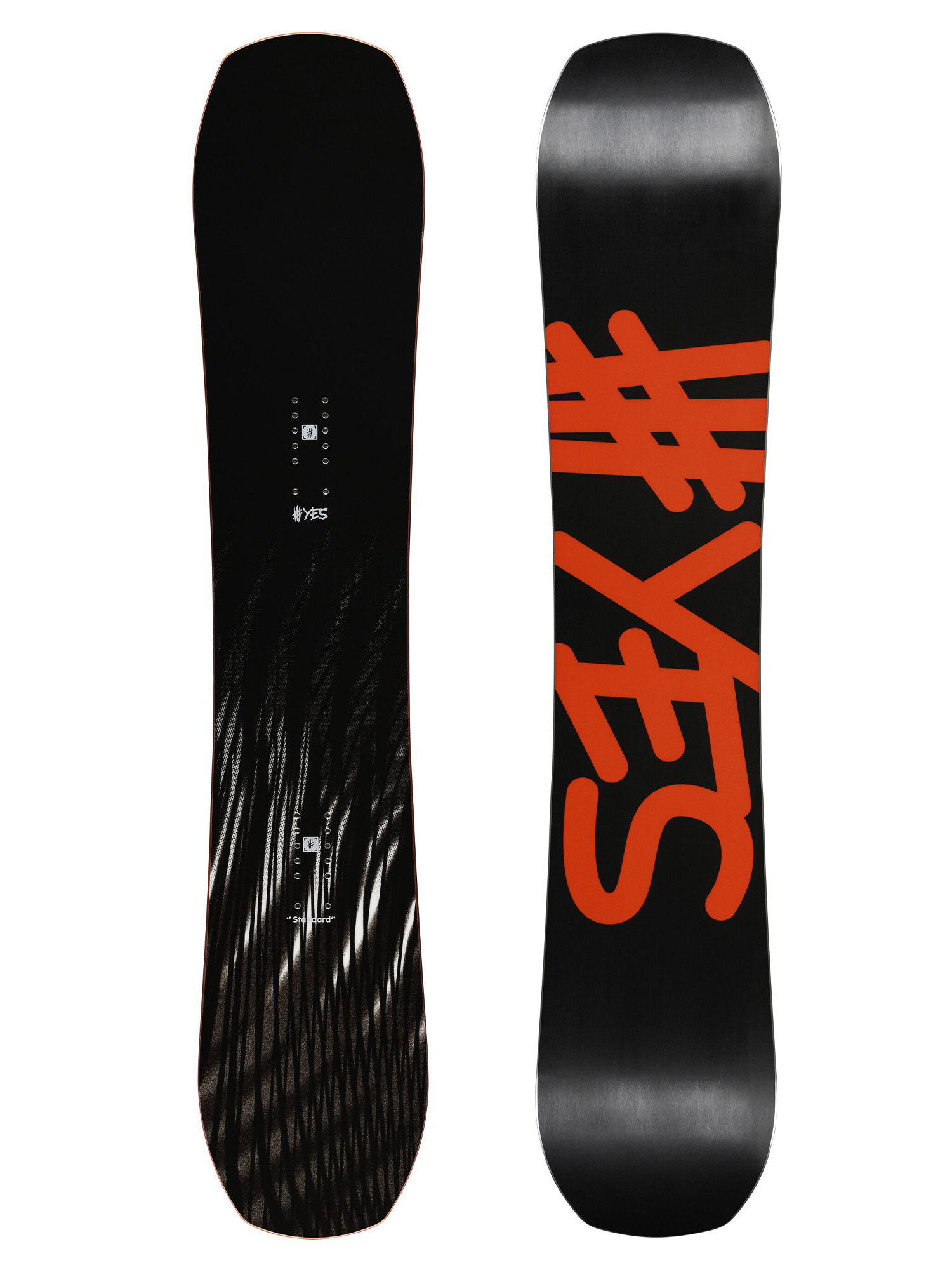 

Сноуборд YES Standard (см:167), Черный;красный, Standard