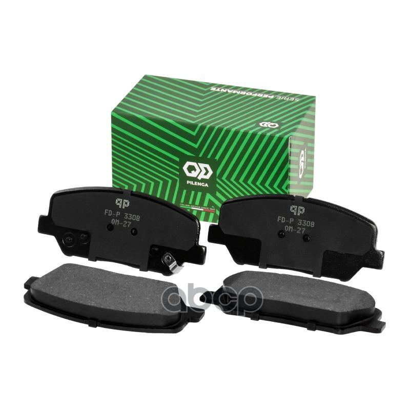 

Колодки Тормозные Дисковые Передние Elantra, I30 Fd-P3308 Pilenga Fd-P3308