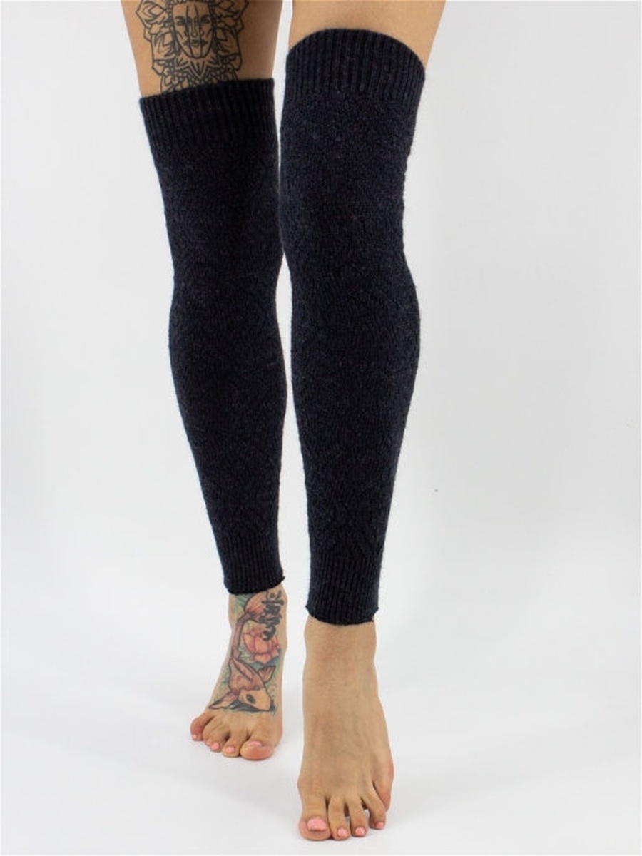 

Гетры женские YoSocks ГТ-01 черные one size, ГТ-01