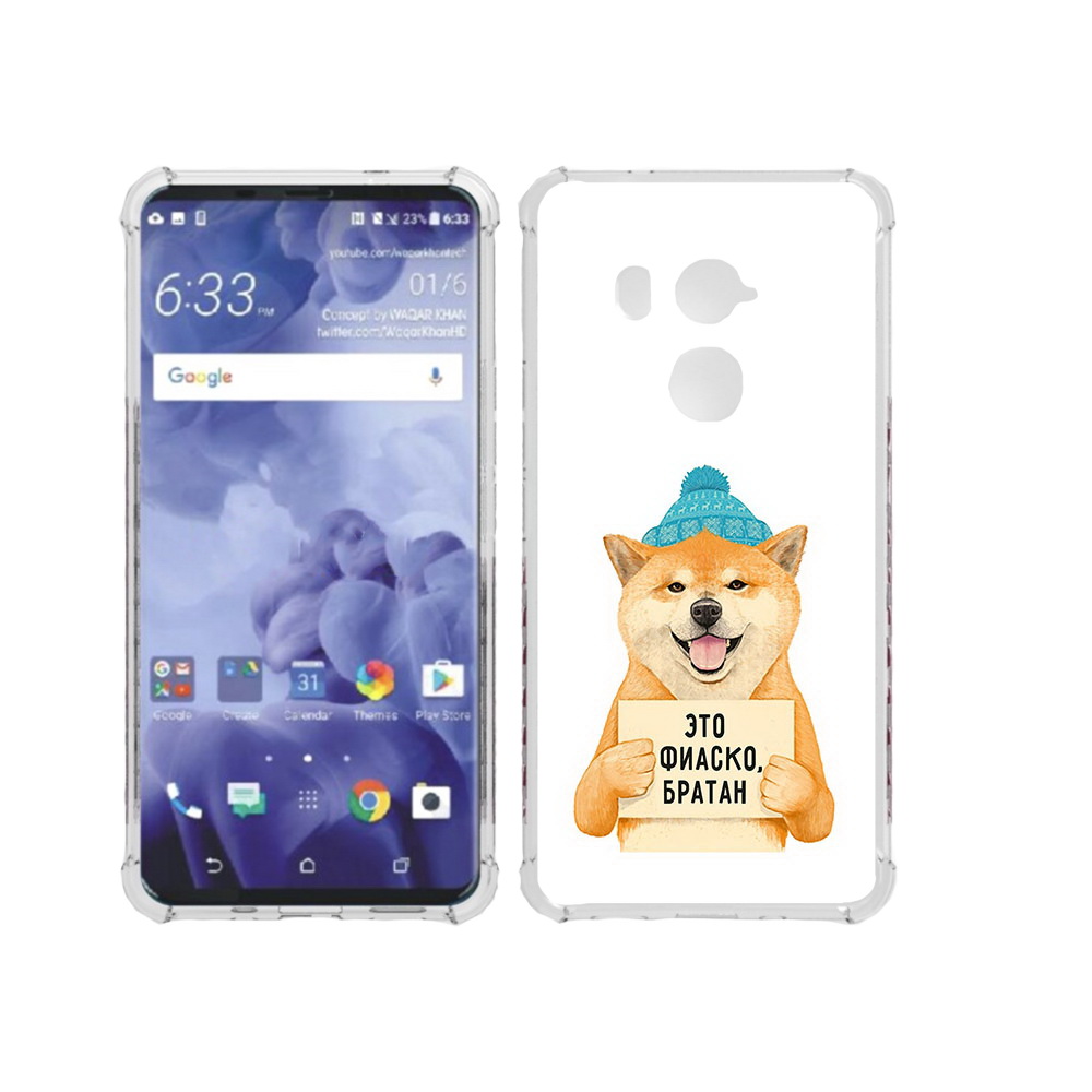

Чехол MyPads Tocco для HTC U11 Plus фиаско, Прозрачный, Tocco