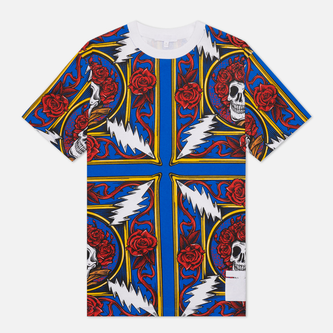 

Футболка мужская Chinatown Market CTM1990202 синяя XL, CTM1990202