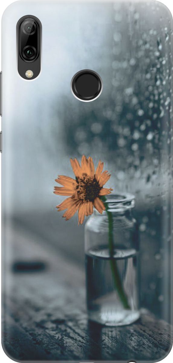 

Чехол на Honor 10 Lite/Huawei P Smart (2019) "Осенняя меланхолия", Желтый;серый, 4473