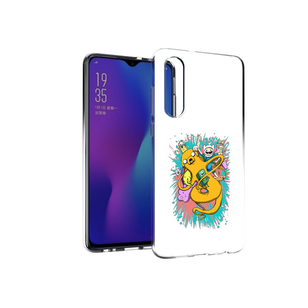 

Чехол MyPads Tocco для Huawei P30 время приключений рисунок, Прозрачный, Tocco