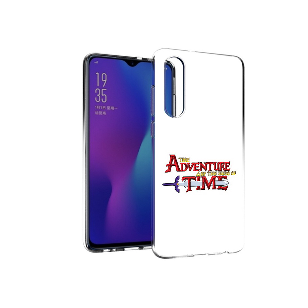 

Чехол MyPads Tocco для Huawei P30 время приключений логотип, Прозрачный, Tocco